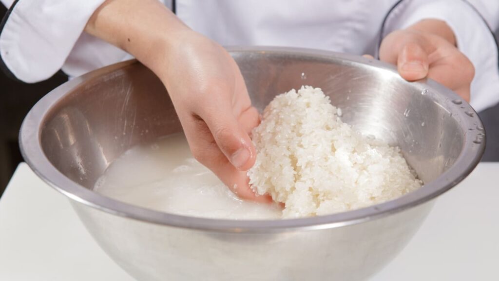 Rinse the Rice