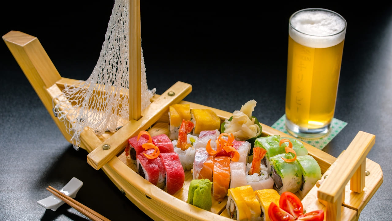 Sushi and Drink