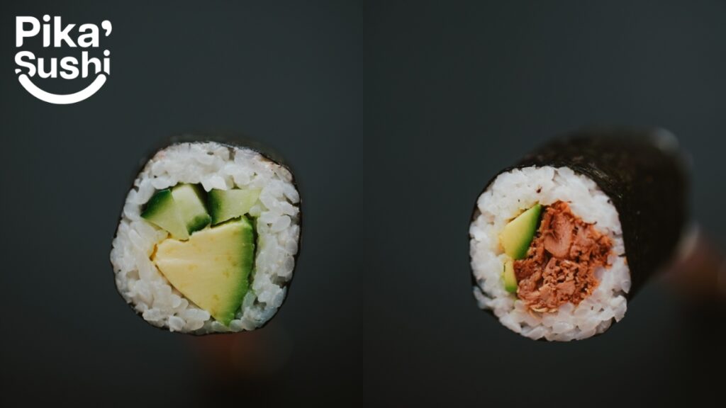 Avocado Cucumber Handroll