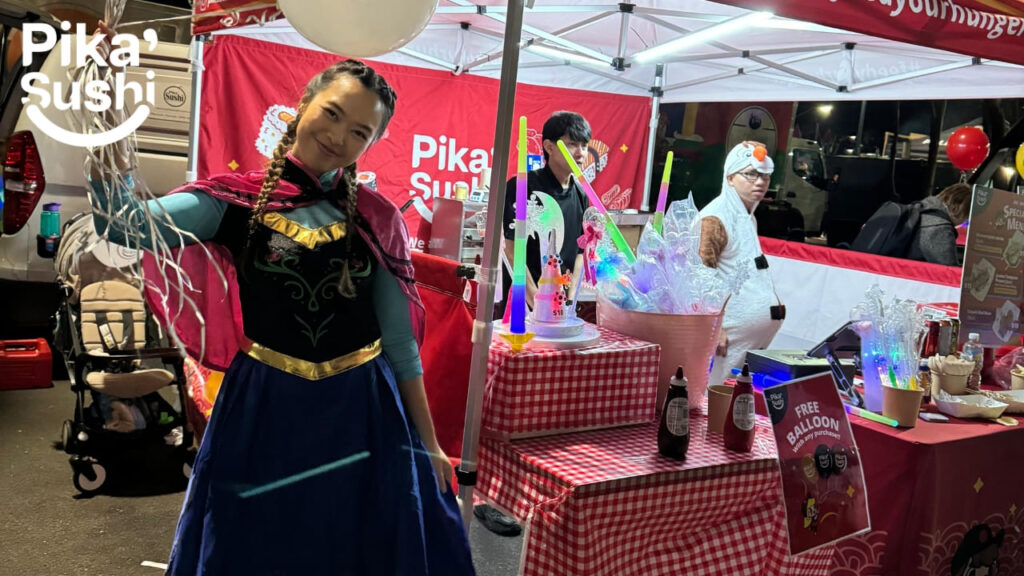 Pika Sushi with Snowfest event