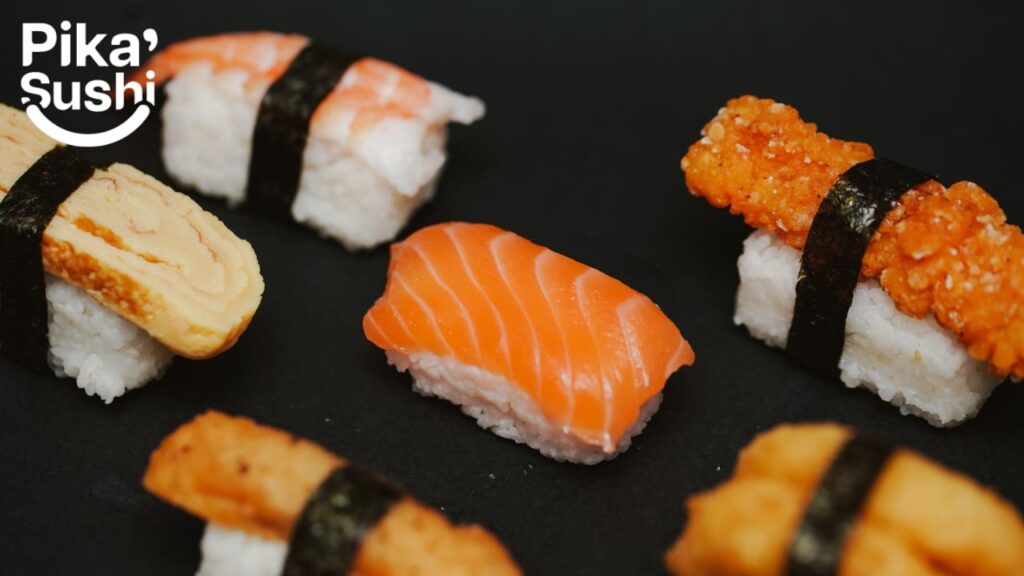 Sushi with Pickled Ginger