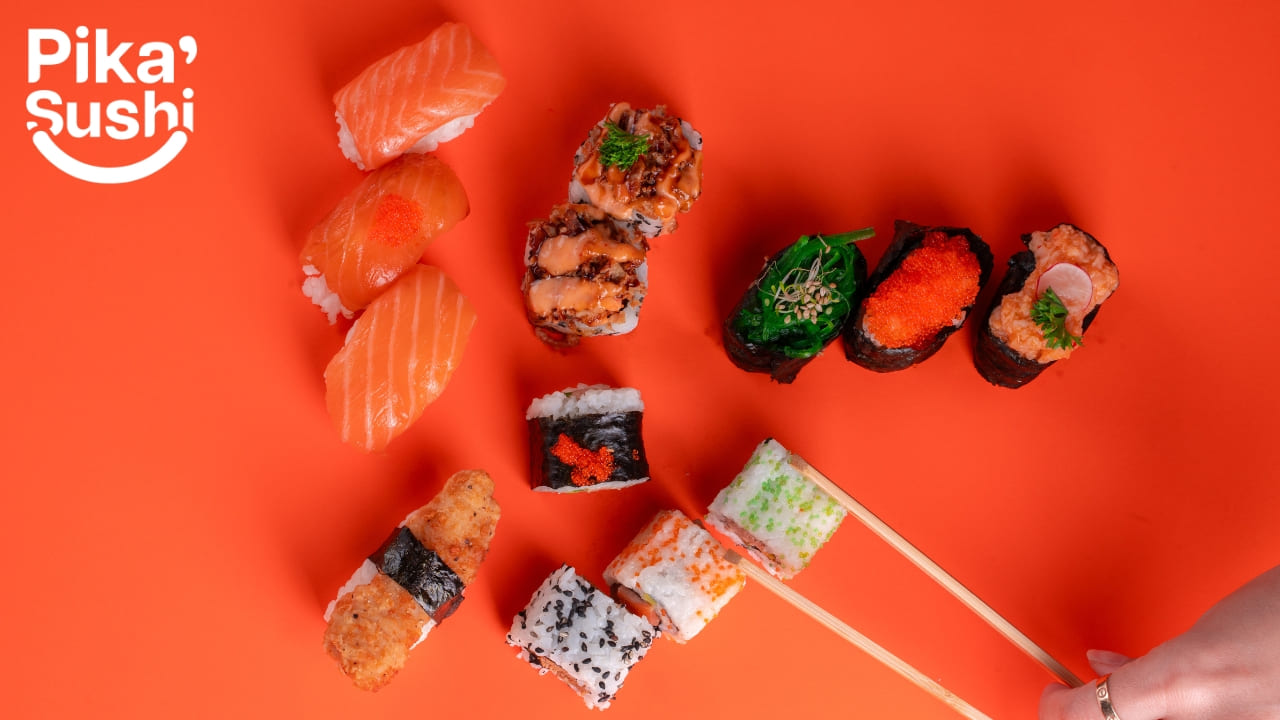 Sushi in winter