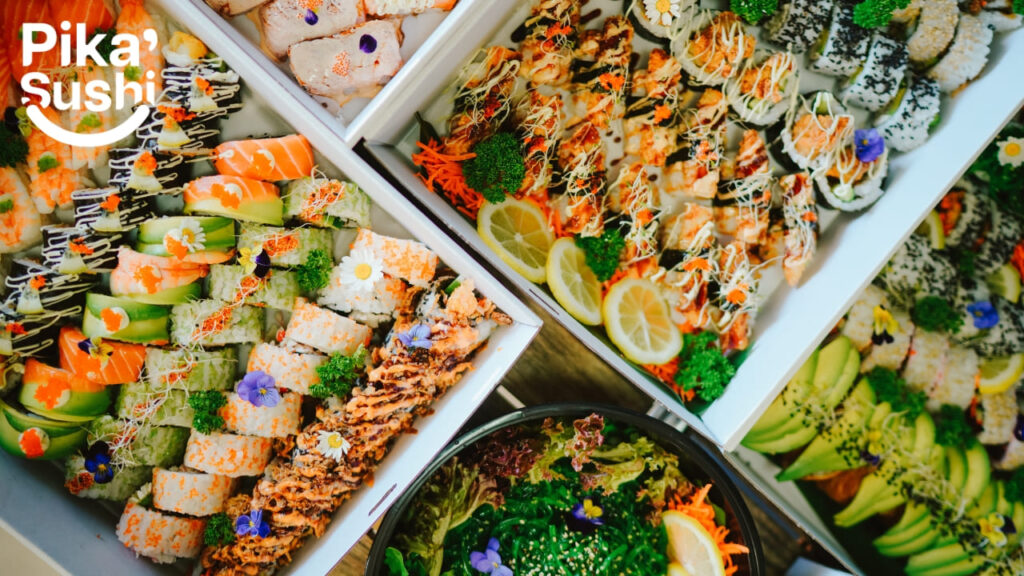 Various of Sushi Platter