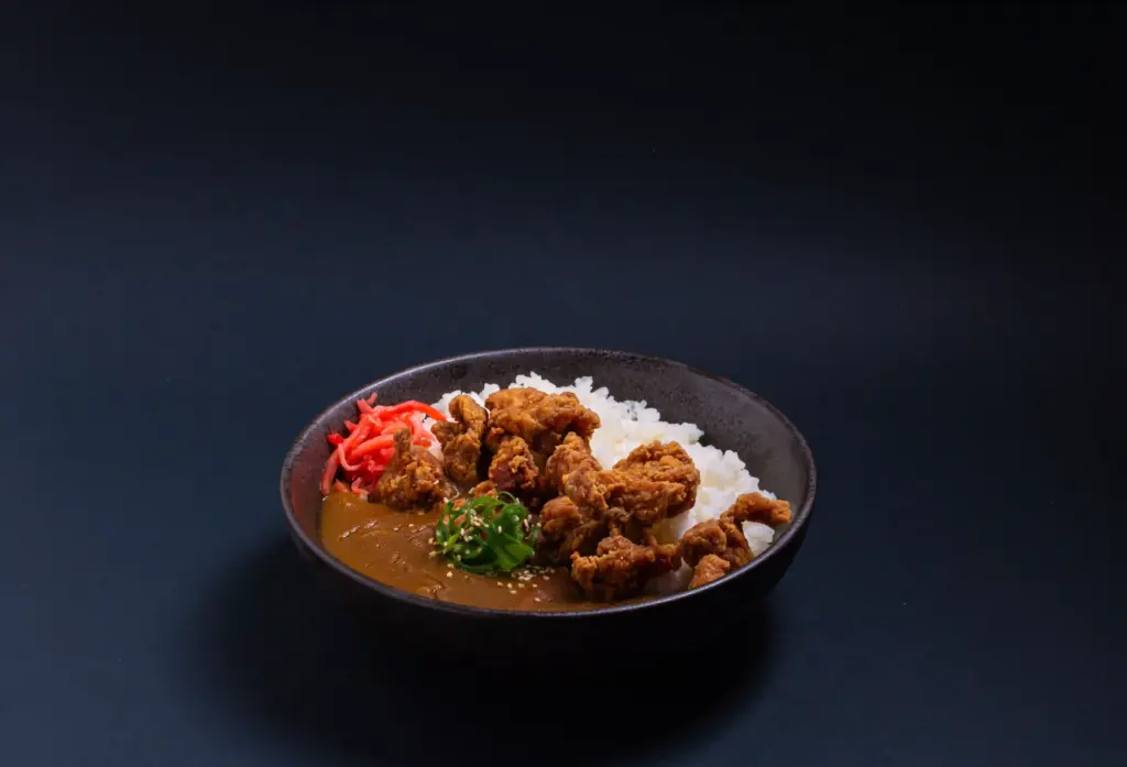 Chicken Karaage Curry Rice