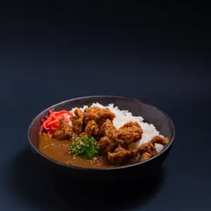 Chicken Karaage Curry Rice