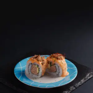 Crunchy Salmon Mentai Roll
