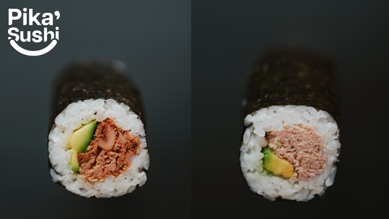 Chicken Teriyaki Avocado, Tuna Avocado