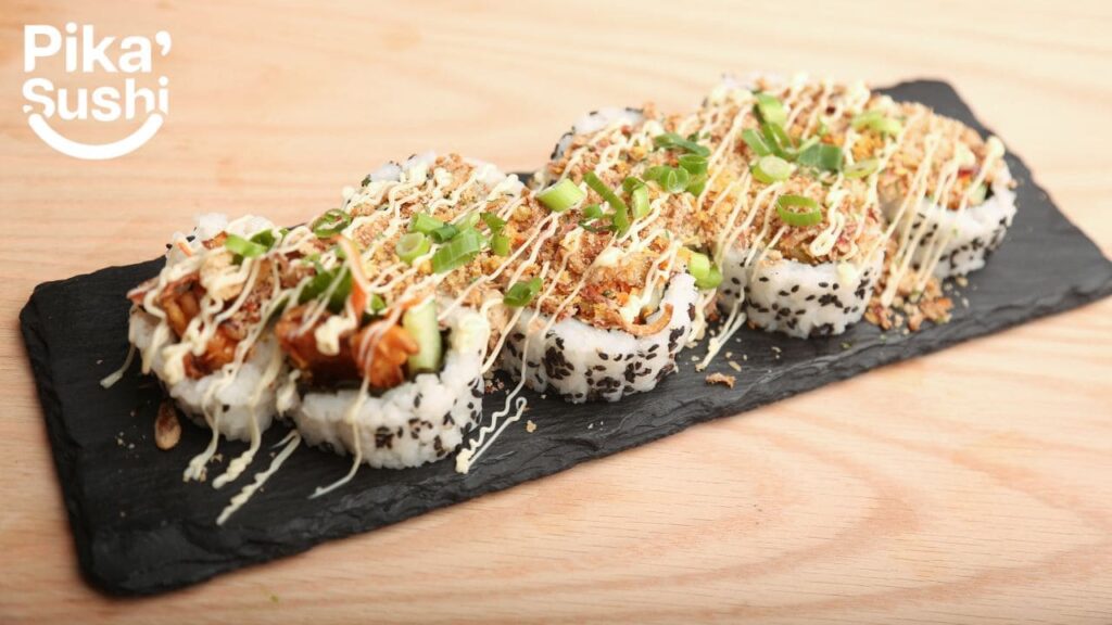 Crunchy veggie roll