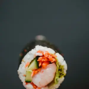 Dinner Prawn Carrot Cucumber