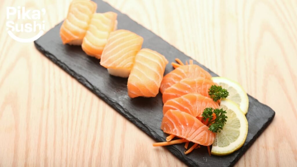 Salmon platter